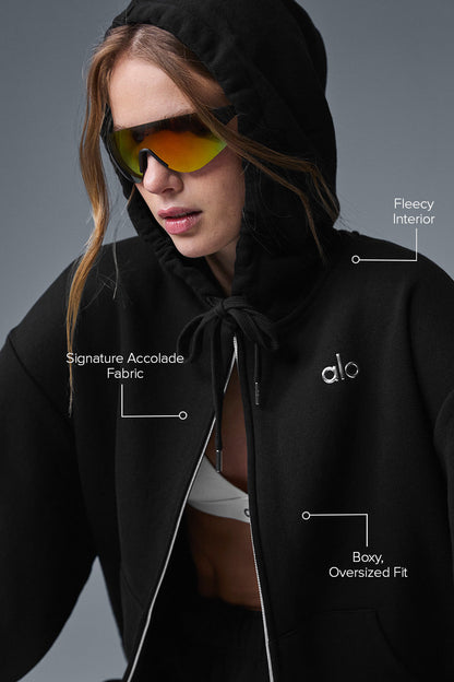 veste à capuche entièrement zippé - Accolade