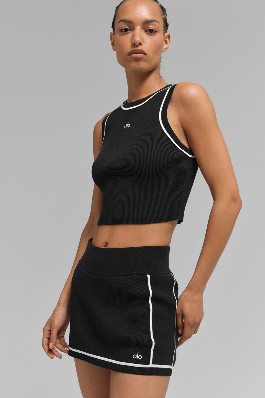 Débardeur - côtelé en tricot Highline Cropped Tank "new"