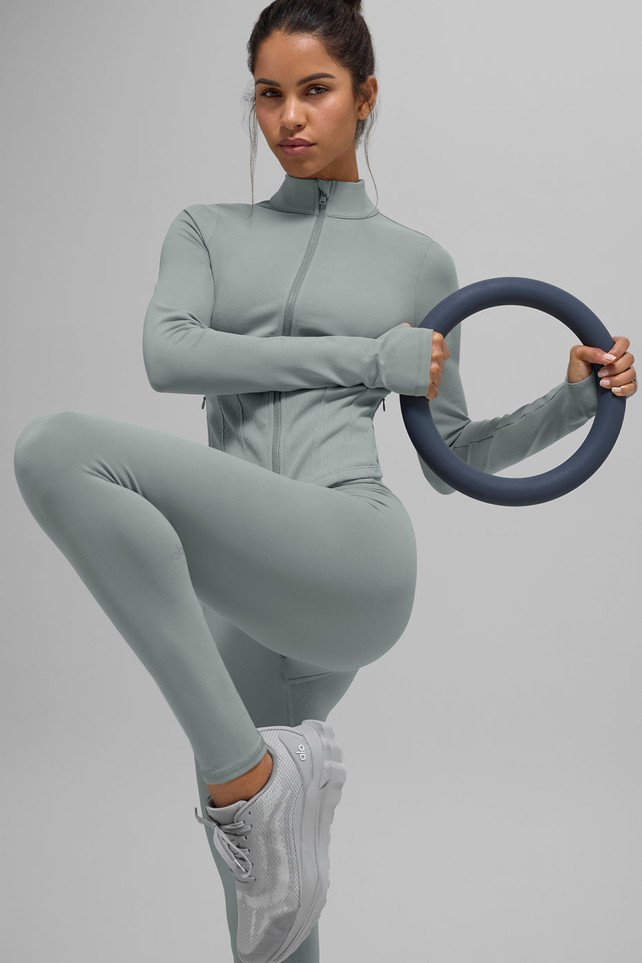 Veste corset entièrement zippée à aérographe