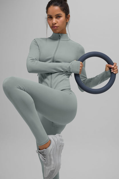 Veste corset entièrement zippée à aérographe