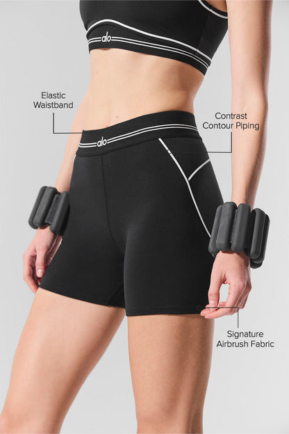 Short - Airbrush Heart Throb TAILLE HAUTE 10cm